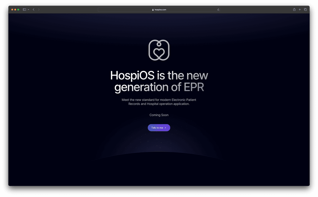 HospiOS Project Screenshot